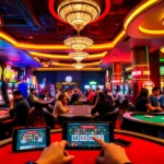 Explore the thrilling gaming atmosphere at uu88.com with vibrant casino tables and engaging players.