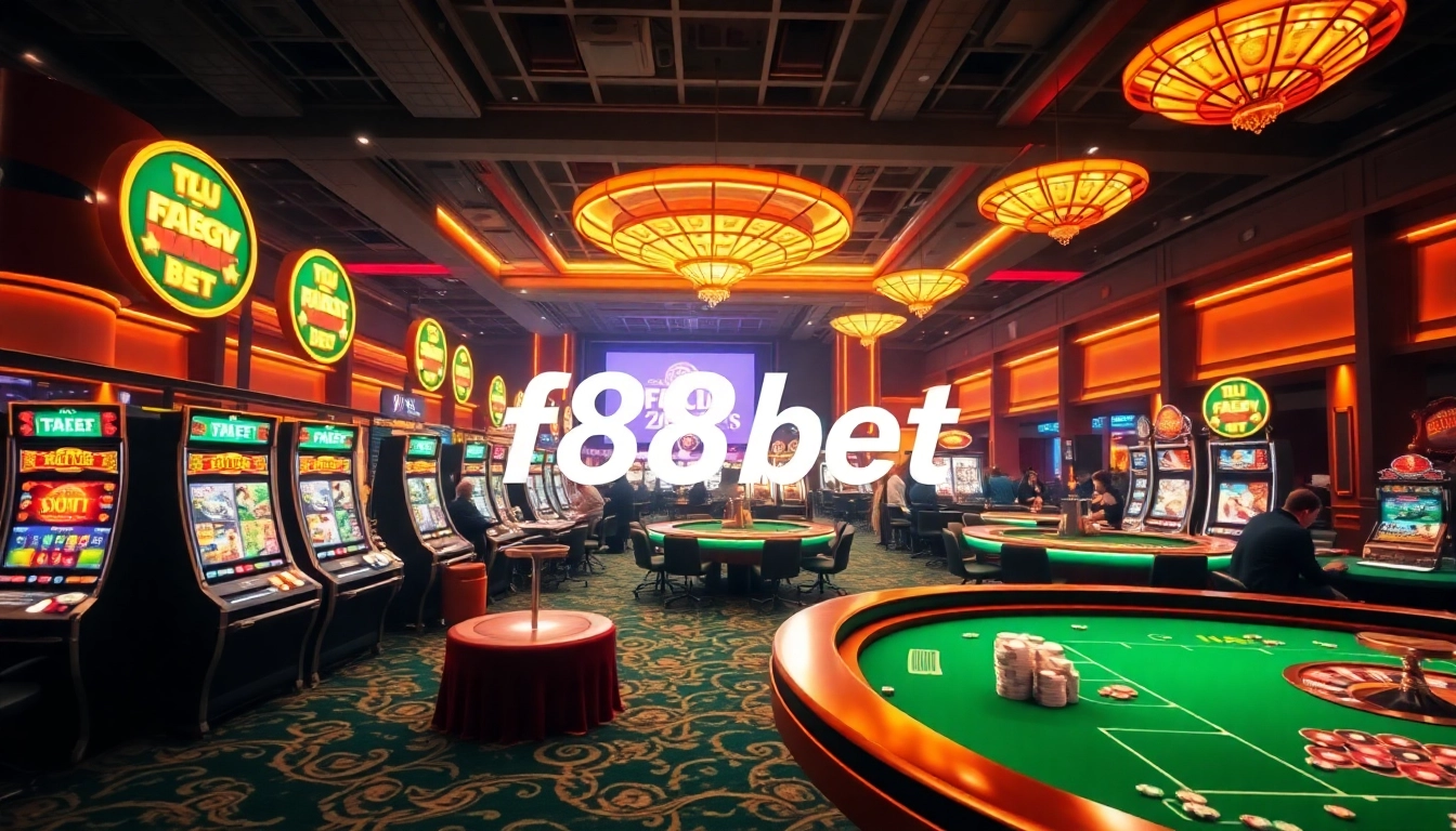 Experience the excitement of f88 bet in a vibrant online casino with dynamic tables and engaging games.
